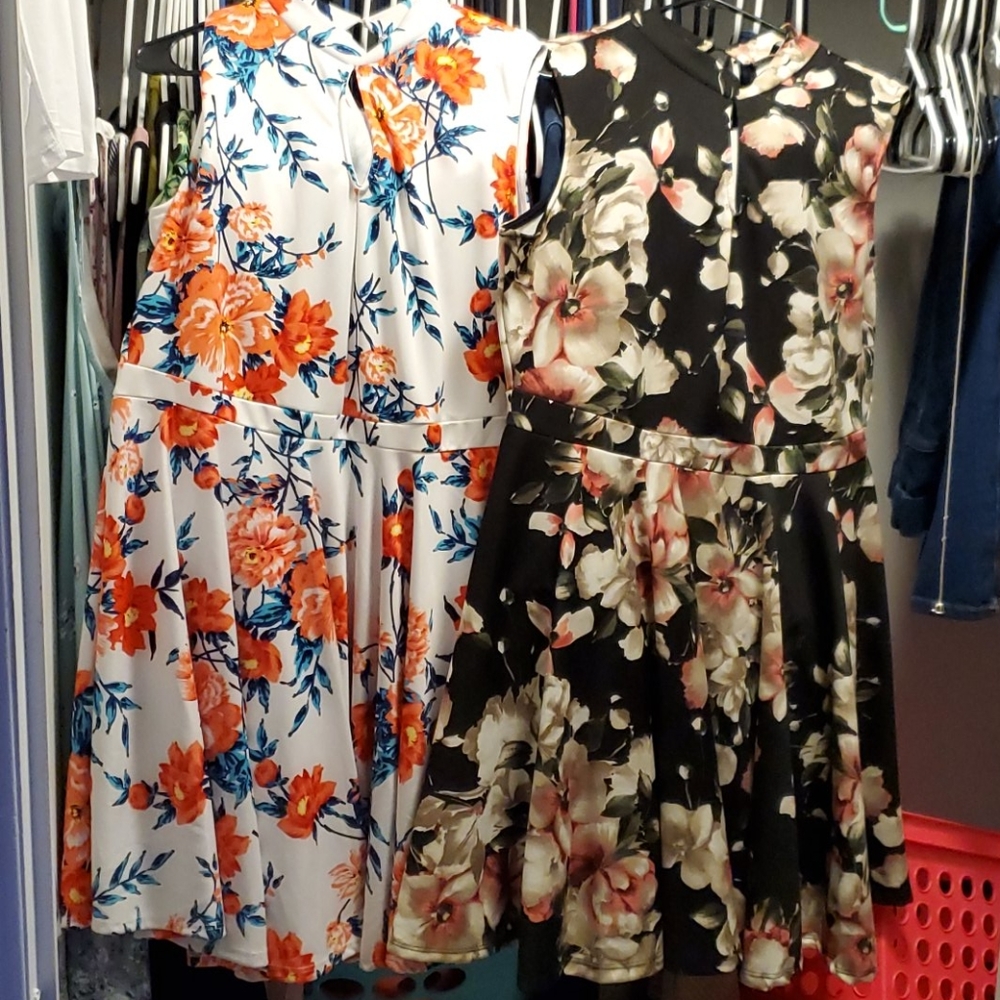2 cocktail dresses
